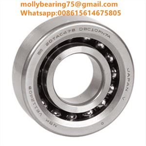 Rodamiento 17TAC47B para tornillos de bolas de apoyo 17 * 47 * 15 mm